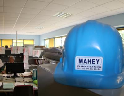 les bureaux de Mahey, société de couverture, chauffage et plomberie