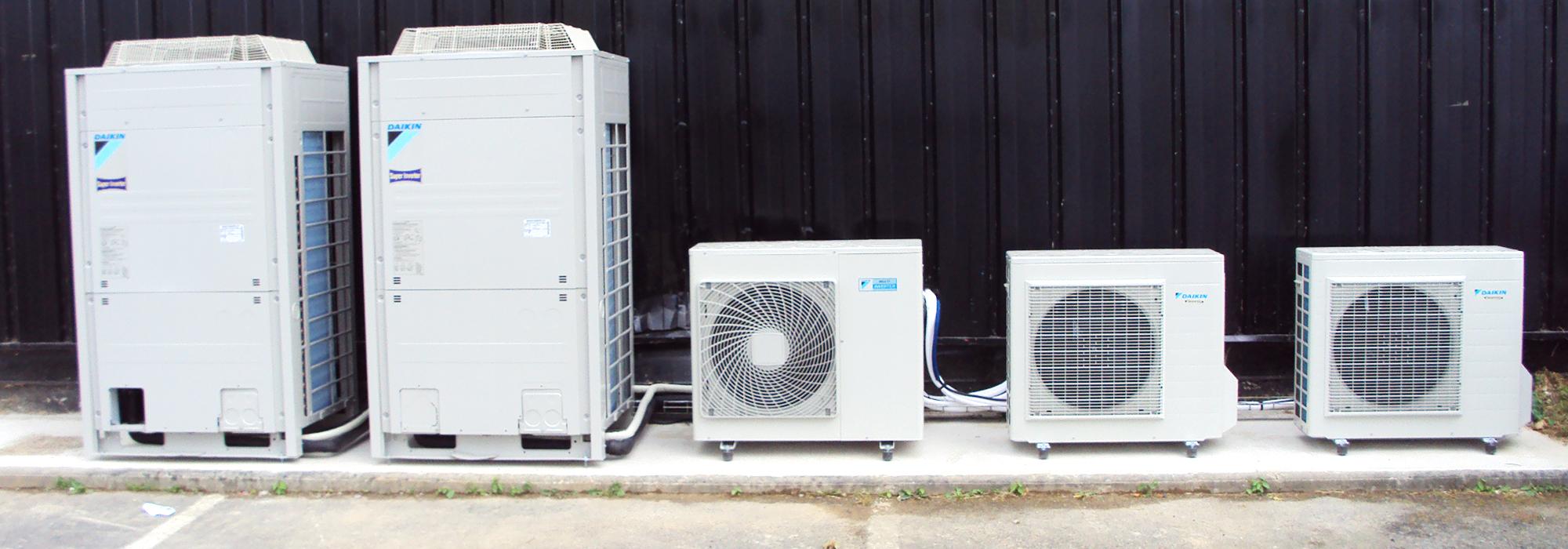 Climatisation froide seule ou réversible